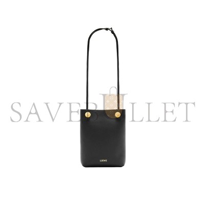 LOEWE PEBBLE POUCH IN SMOOTH CALFSKIN CANBSPPX01 (21.5*17*7cm) LOEWE PEBBLE POUCH IN SMOOTH CALFSKIN CANBSPPX01 (21.5*17*7cm)